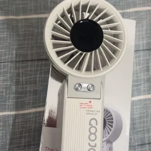 Quạt bỏ túi tốc độ cao GOOJODOQ Màn hình LED tăng cường sức gió gấp 10 lần và dây đeo di động4000mAh