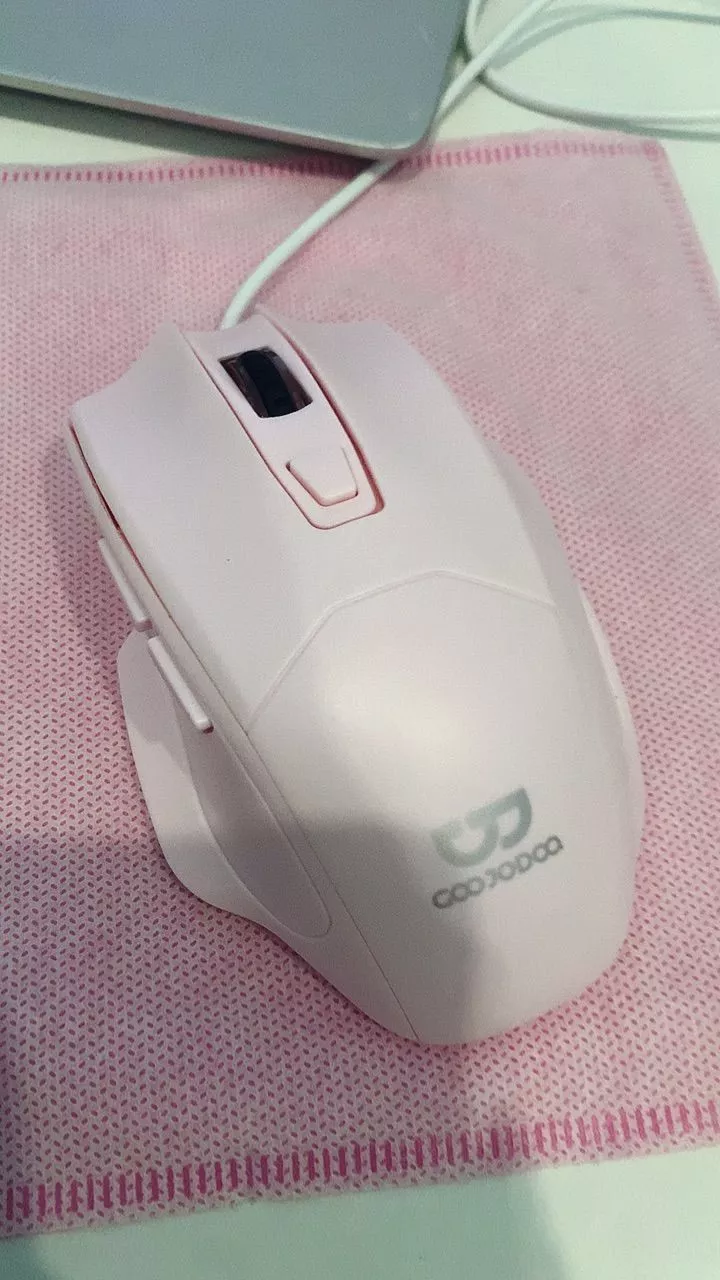 Chuột Có Dây GOOJODOQ 4 Nấc DPI, 6 Nút, Thiết Kế Êm Tay, Cắm USB Xài Liền