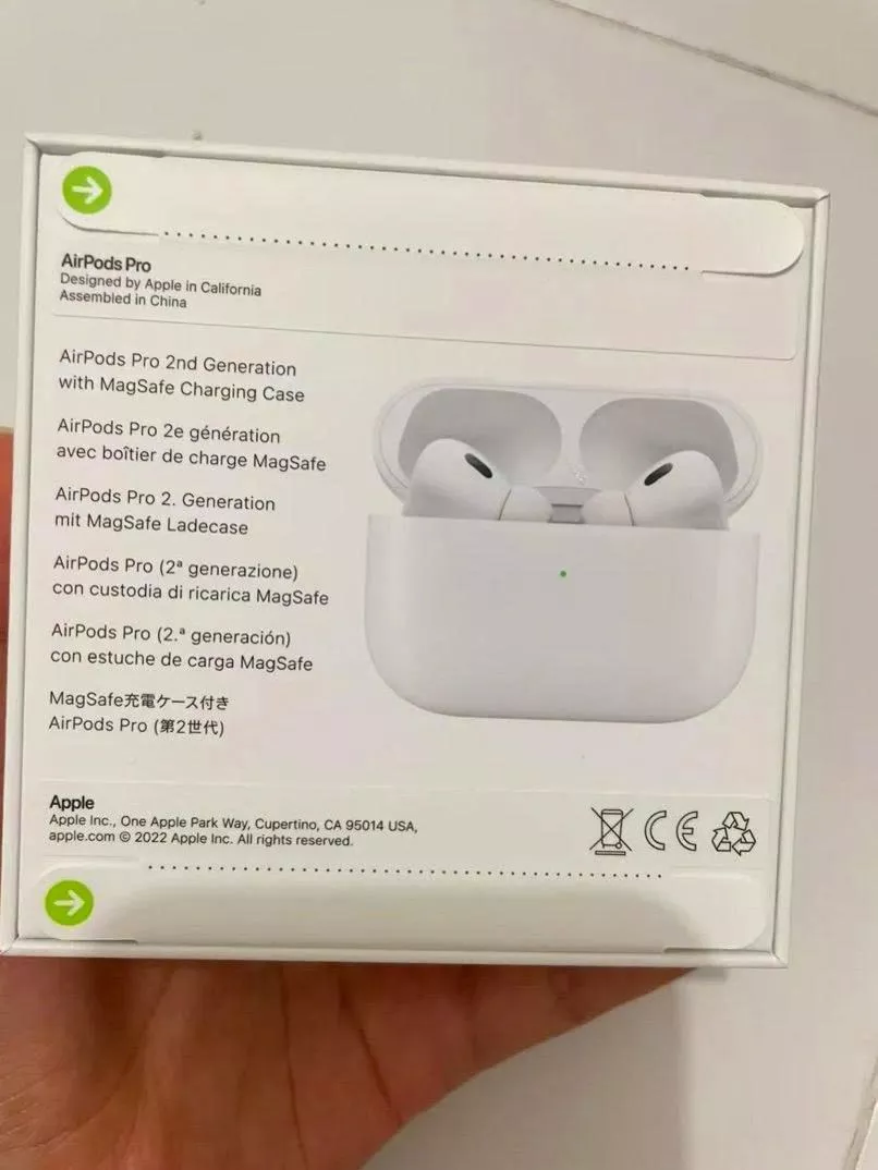 Tai Nghe Bluetooth Pro 2 Bản Cao Cấp Chống Ồn Bass Căng Pin 8H Định Vị Đổi Tên Bảo Hành 12 Tháng