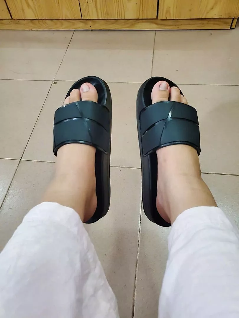 Dép skt kẻ viền sắc nét đế mềm đi êm chân không thấm nước form basic dễ phối đồ - dép boy phố, dép nam nứ, dép lê,sliper