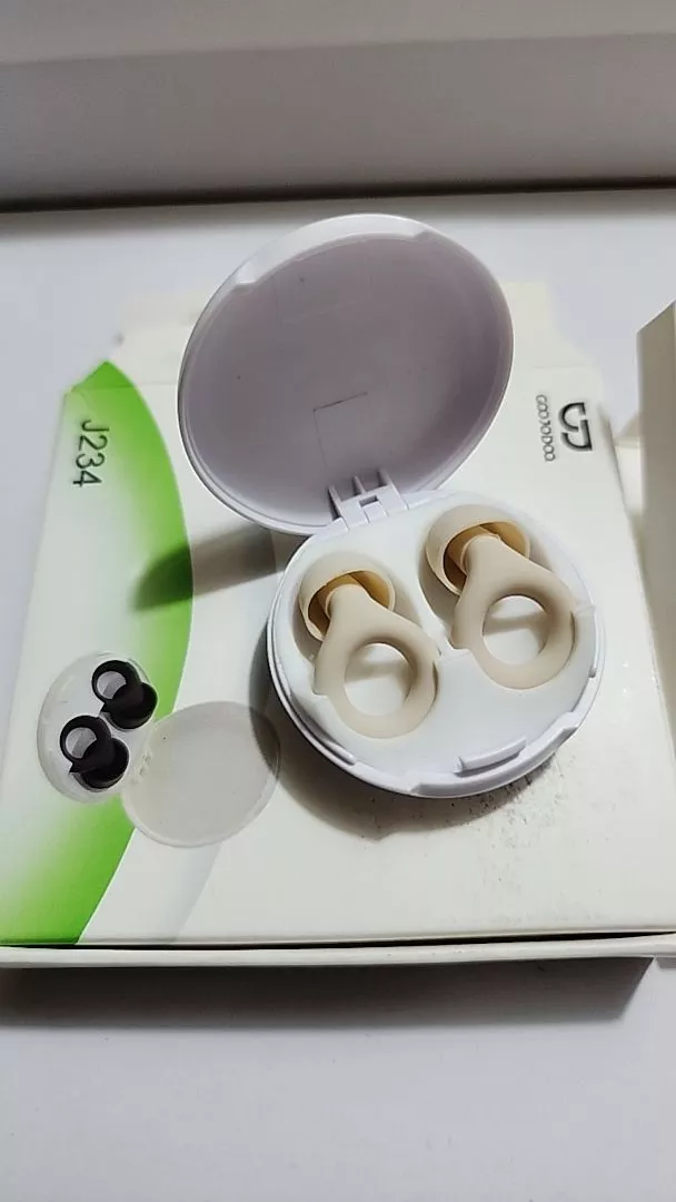 Nút tai khử tiếng ồn GOOJODOQ 24dB Silicon siêu mềm 4 kích cỡ an toàn Phù hợp cho giấc ngủ và du lịch