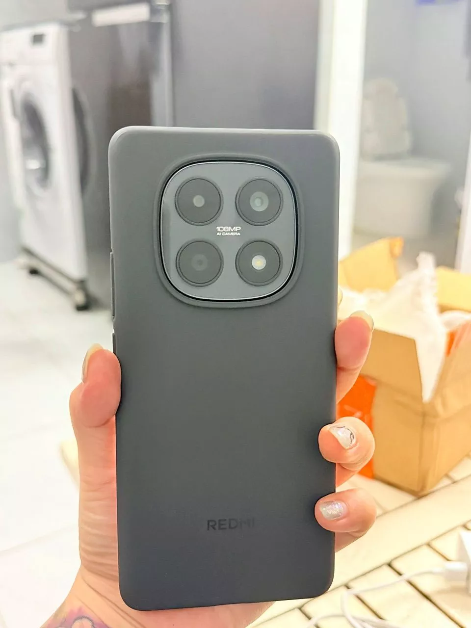 Điện thoại thông minh REDMI Note 15 (6+128GB | 8+128GB | 8+256GB) | Pin lớn 6000mAh | Màn hình siêu bền