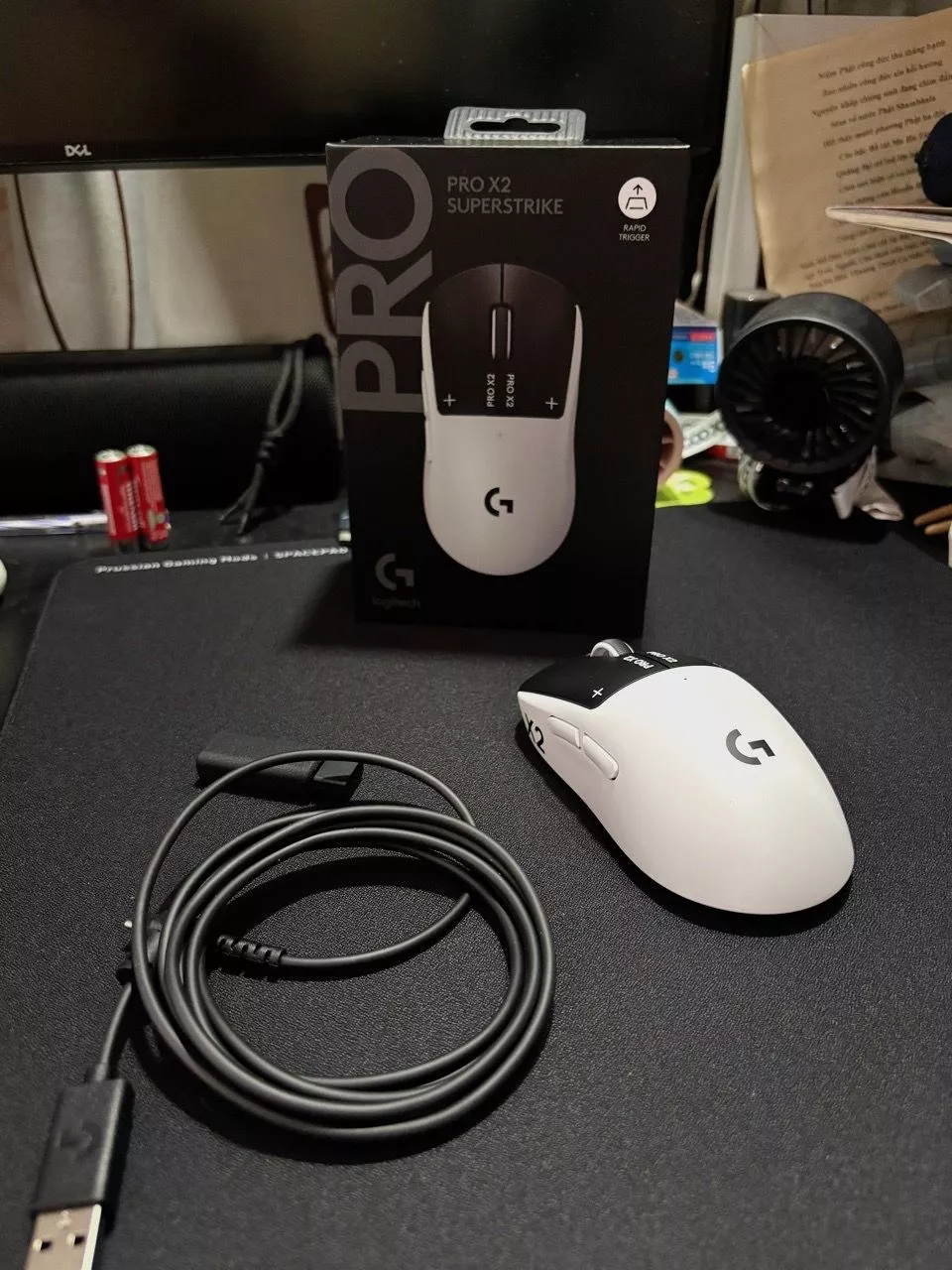 Chuột Gaming không dây Logitech G Pro X2 SUPERSTRIKE LIGHTSPEED - Siêu nhẹ 61g, hiệu suất nhanh, USB-C