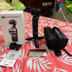 DJI Osmo Pocket 4 camera quay vlog bỏ túi nhỏ gọn chất lượng cao, bộ nhớ trong 107GB (DJI OP4)