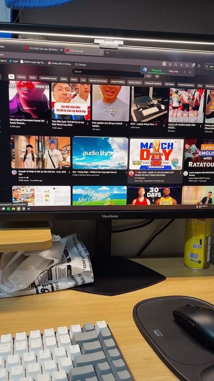 Màn hình ViewSonic Dual Mode XG2730D-4K 27 inch IPS 4K 144Hz-FHD 288Hz cân mọi tác vụ Đồ họa, Gaming BH 36 Tháng