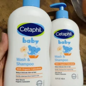 Combo 2 Sữa tắm gội trẻ em tinh chất hoa cúc Cetaphil 400ml