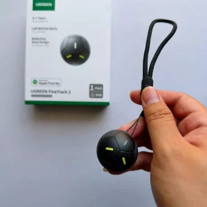 [Thiết kế bóng đá] Thiết kế bóng đá UGREEN FineTrack Chống mất Bluetooth5.0 Finder Tracker Finder IP68 Bộ định vị chống nước tương thích với iOS