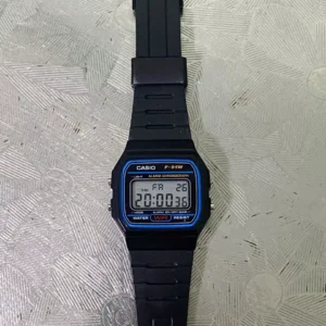 Đồng Hồ Nam Casio F-91W1 .a., Chống Nước Tuyệt Đối, Chất Liệu Siêu Bền, Pin Lâu 7 Năm