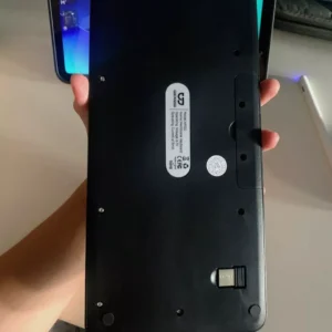 Bàn Phím Mini GOOJODOQ 78 Phím 2 Chế Độ Phím Màng Tròn Retro, Siêu Nhẹ 324g, Pin 300mAh Dùng 43 Giờ