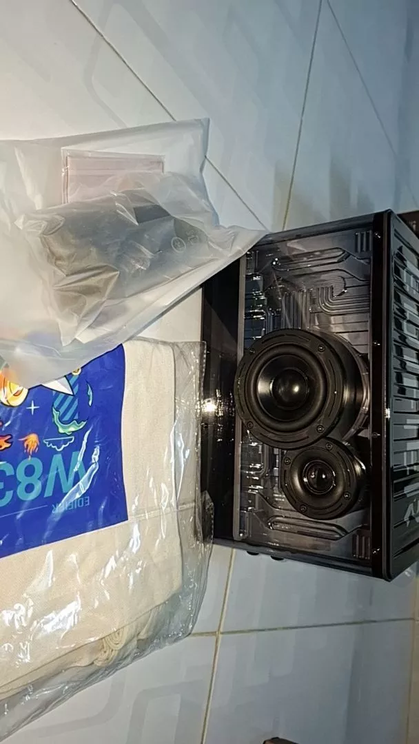 Loa Máy Tính Để Bàn EDIFIER QD35/QD25 - Công suất 40W - Thiết kế trong suốt - Tích Hợp Sạc GaN - 15 Tháng Bảo Hành