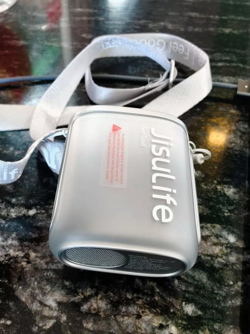 Quạt Đeo Cổ mini JisuLife Life 5 4500mAh Đa Dụng, 100 Cấp Độ Gió, Sử Dụng Đến 16 Giờ, Bảo Hành 12 Tháng Chính Hãng