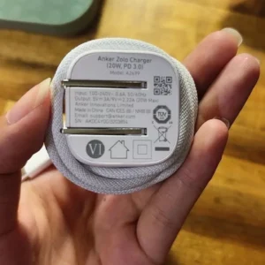 [SVIP] Củ sạc nhanh Anker Zolo GaN 20W/30W | 1 cổng USB-C | Sạc nhanh Power IQ 3.0 | Chân gập gấp gọn- A2699/8