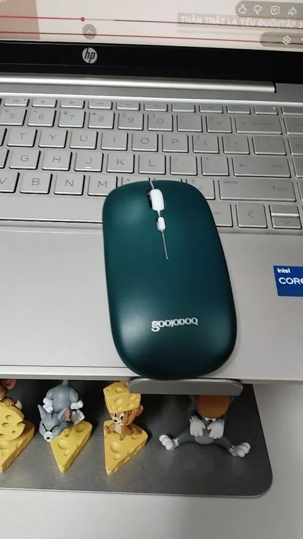 Goojodoq Chuột bluetooth Không Dây Sạc Điện Thoại / Máy Tính Bảng / laptop / android Tím / Hồng / Xanh Lá Đậm