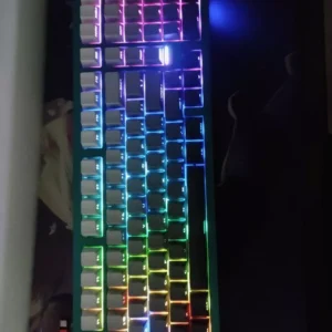 Bàn phím cơ không dây nhôm fullsize Weikav WK Max102 - 3 mode kết nối - Led RGB - Pin 10000 mAh -App marco - Gasketmount