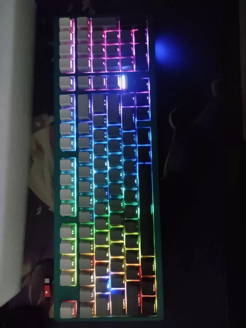 Bàn phím cơ không dây nhôm fullsize Weikav WK Max102 - 3 mode kết nối - Led RGB - Pin 10000 mAh -App marco - Gasketmount