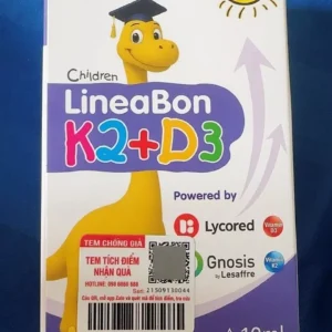 [C2] Vitamin D3K2 Lineabon Drops CHÍNH HÃNG
