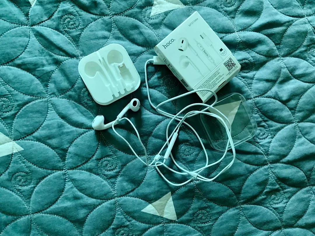 Tai nghe có dây chính hãng Hoco có micro nói đàm thoại dùng cho phone xiaomi oppo samsung jack cắm type c 3.5mm ...