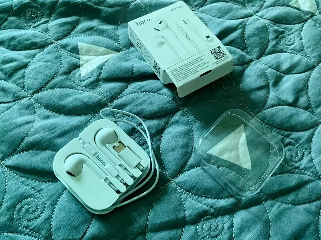 Tai nghe có dây chính hãng Hoco có micro nói đàm thoại dùng cho phone xiaomi oppo samsung jack cắm type c 3.5mm ...