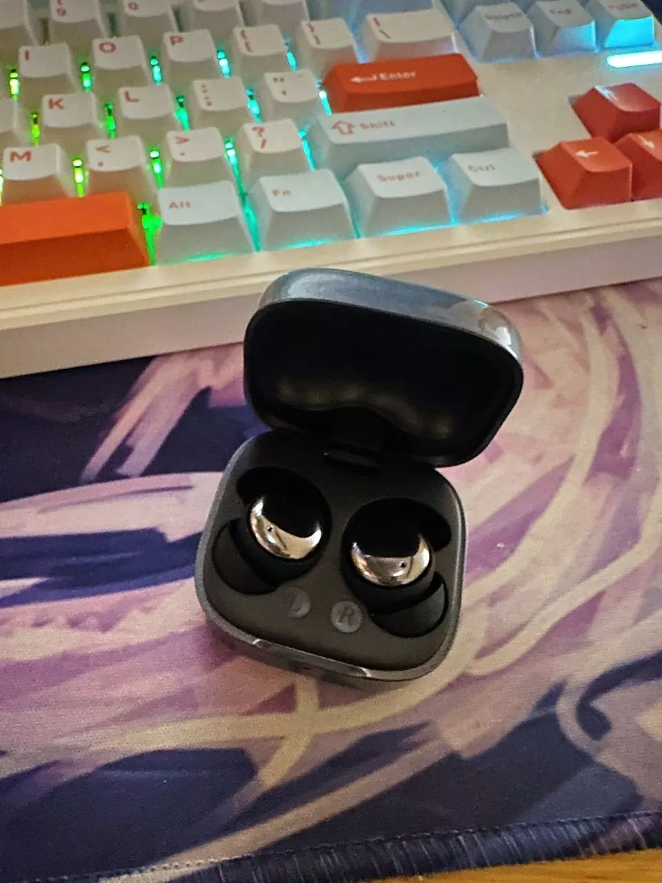 GOOJODOQ Tai nghe Bluetooth ngủ Tai nghe nhét tai không dây siêu nhẹ Hiệu ứng âm thanh khi ngủ cao cấp