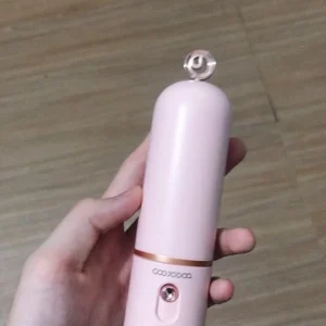 Quạt cầm tay mini 3 tốc độ GOOJODOQ 2500Mah kèm pin sạc dự phòng Type-C để sử dụng ngoài trời