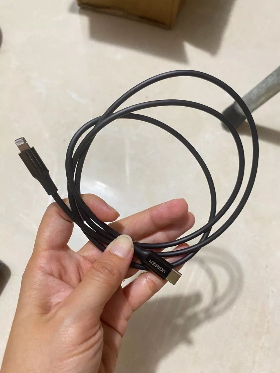Cáp sạc nhanh UGREEN USB-C 20W 3A đạt chứng nhận MFI thích hợp cho iPhone 12 13 14 Plus 14 Pro Max iPad Pro Airpod Pro