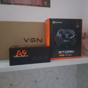 TAY CẦM MOJHON STORM – STORM 2.4G 2000Hz | TMR JOYSTICK | HALL TRIGGER | RGB | DOCK SẠC