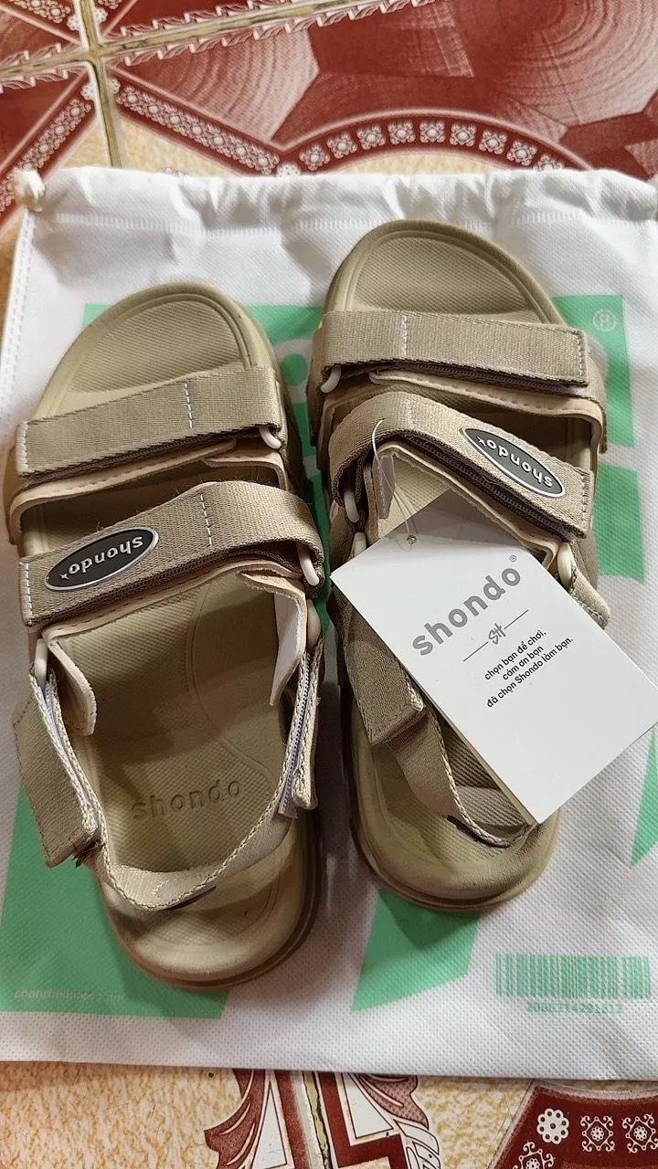 Giày Sandal Nam Nữ Platy 4 Đế Bánh Mì Nhẹ Êm Shondo Nhiều Màu