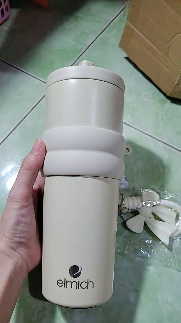 Cốc giữ nhiệt inox 316 Elmich phủ ceramic EL1670/1657 dung tích 750ml