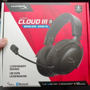 Tai nghe HP HyperX Cloud III S Wireless 3 mode kết nối BH 24 tháng Gaming cao cấp