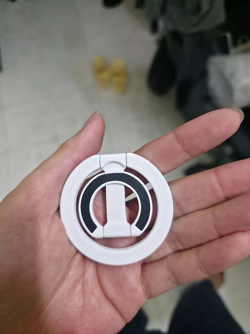 Vòng Giữ Điện Thoại Từ Tính GOOJODOQ 2 Mặt Hút Cực Mạnh, Xoay Dọc Ngang, Gập Gọn, Tặng Kèm Vòng Từ