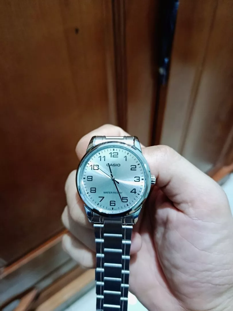 Đồng hồ nam dây kim loại Casio chính hãng Anh Khuê MTP-V001D-7BUDF