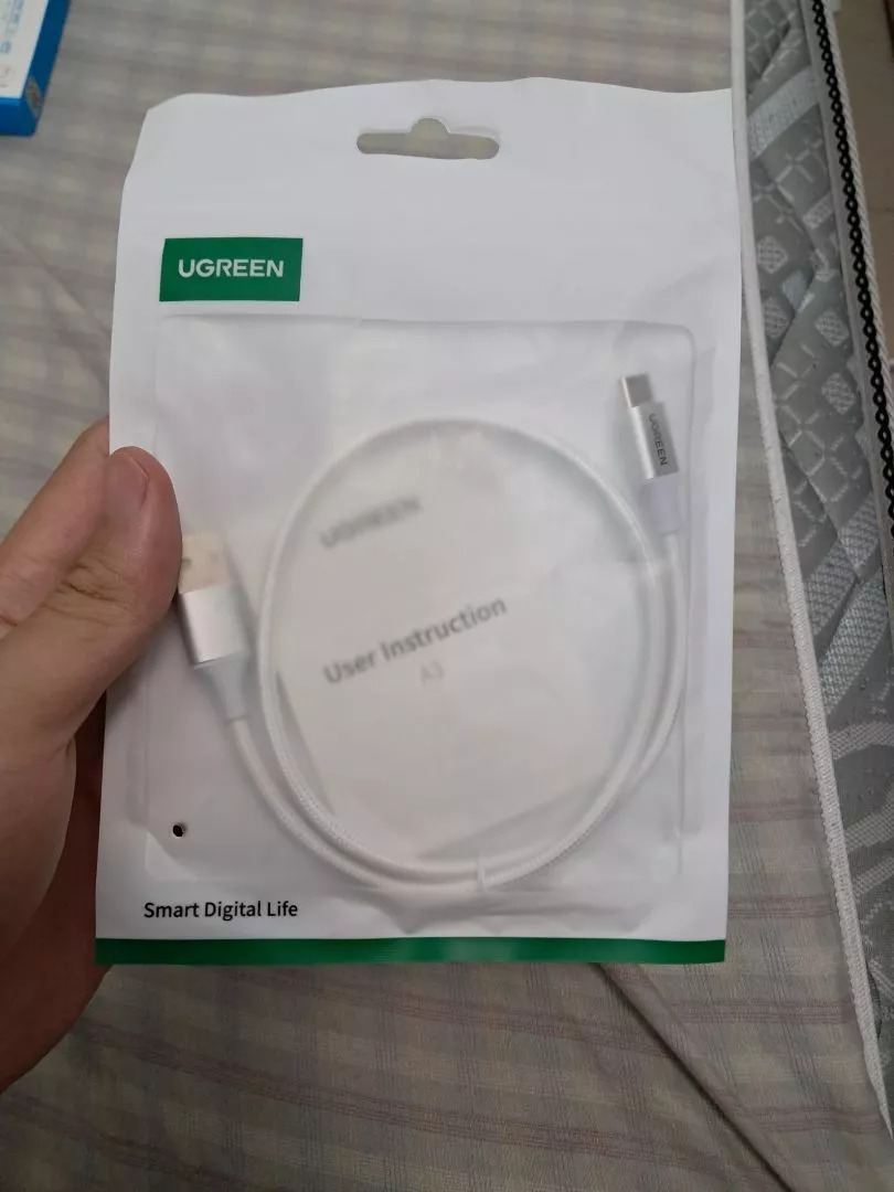 Cáp sạc nhanh USB-C UGREEN 3A 18w Type-C thích hợp cho Redmi/ Xiaomi 13 12 Pro/ Samsung galaxy s22/ one plus