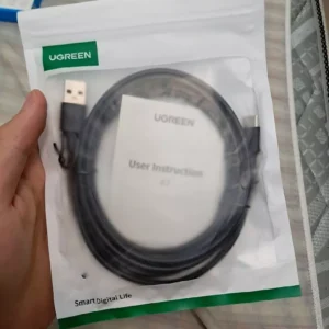 Dây cáp sạc nhanh/ truyền dữ liệu UGREEN 3A đầu cắm TypeC USB sang Type C