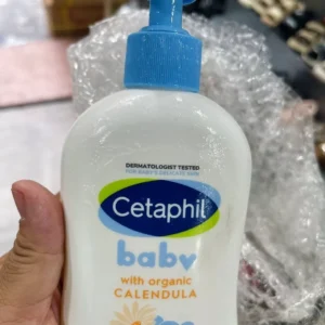 Sữa tắm gội cho bé Cetaphil Baby Wash & Shampoo 2 In 1 with Organic Calendula 400ml dịu lành cho da nhạy cảm