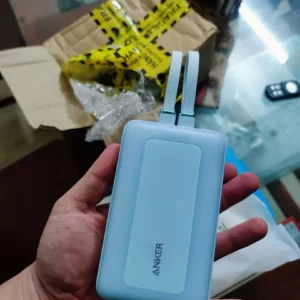 [ANKER] [Samsung/iPhone 15-17] Sạc dự phòng ANKER Zolo 20kmAh 45W | 2 cổng 1C1A | Tích hợp 2cáp USB-C - A1681C