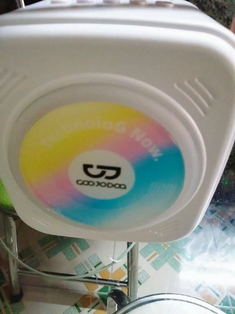 Loa Karaoke Bluetooth GOOJODOQ Tặng Kèm 2 Micro Không Dây, Đèn RGB, 5 Giọng Biến Ảo, Pin 6 Giờ