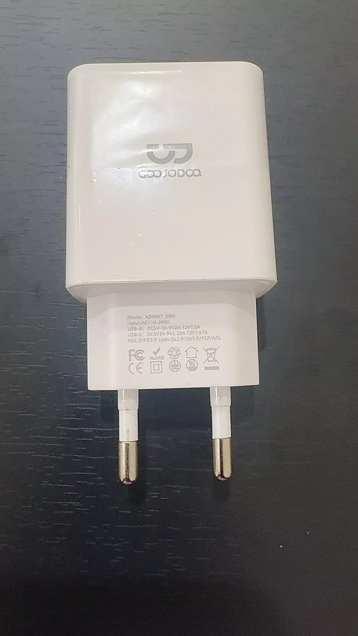Củ Sạc GaN GOOJODOQ 65W PD, 2 Cổng USB-C/A, Sạc Nhanh, Nhỏ Gọn, Dùng Cho Nhiều Thiết Bị