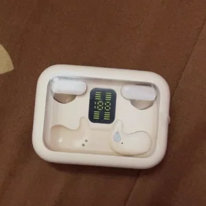 Tai nghe nửa tai Màn hình LED không dây Bluetooth Cảm ứng vân tay Âm thanh HiFi Tương thích với iOS và Android