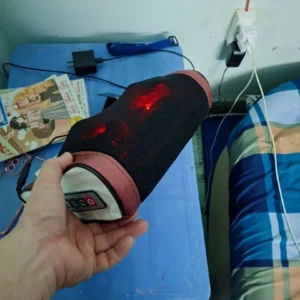 Gối massage cổ vai gáy, máy massage hồng ngoại 20 bi cao cấp hỗ trợ mát xa toàn thân