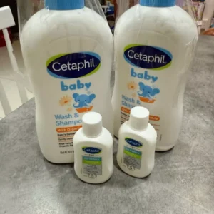 [Cetaphil X Hannah] Combo 2 Sữa tắm gội dịu lành Cetaphil Baby Wash & Shampoo with Organic Calendula 400ml/chai