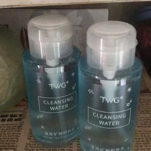 Nước tẩy trang TWG, làm sạch sâu da mặt, 300ml dạng vòi nhấn, phù hợp với hầu hết các loại da.