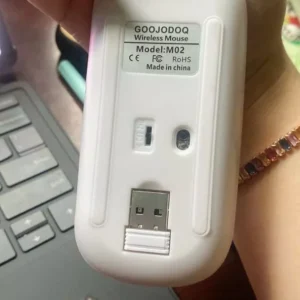 Chuột không dây Bluetooth 2 trong 1 Goojodoq Chế độ kép 2.4GHz