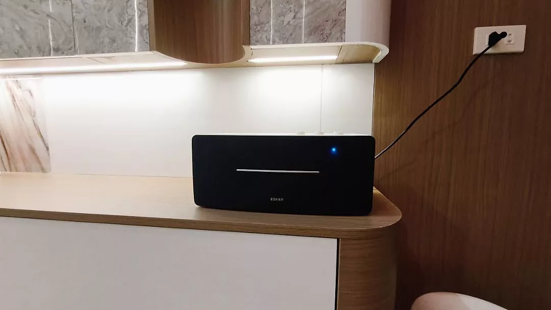 Loa Bluetooth Âm Thanh Mạnh Mẽ EDIFIER D12 70W Để Bàn - Hỗ Trợ AUX/RCA - Vỏ Gỗ Giảm Cộng Hưởng - 15 Tháng Bảo Hành