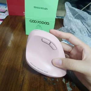 Chuột Không Dây GOOJODOQ 2 Chế Độ 2.4G+BT5.0, Cảm Biến 4000 DPI, Nút Êm Chuẩn Văn Phòng & Gaming