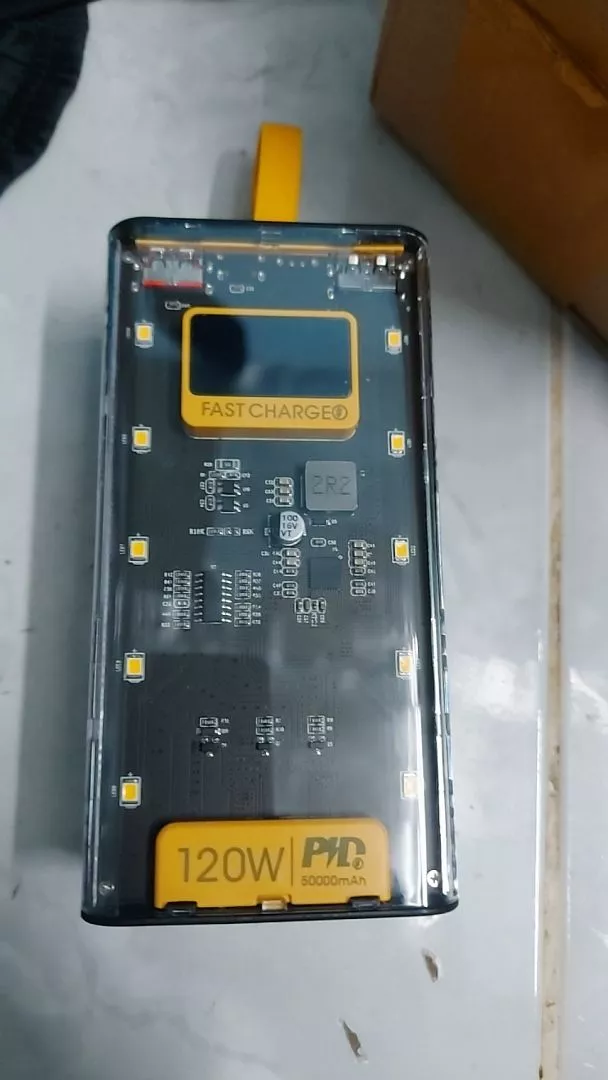 Bộ sạc điện thoại 50.000mAh, sạc nhanh PD,120W, kèm 4 cáp sạc, tích hợp đèn led, BH 6 tháng - AUDIO365