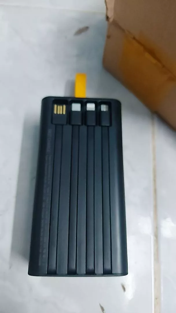 Bộ sạc điện thoại 50.000mAh, sạc nhanh PD,120W, kèm 4 cáp sạc, tích hợp đèn led, BH 6 tháng - AUDIO365