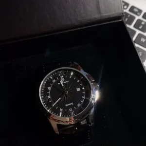 Combo quà tặng đồng hồ nam Pablo Raez U850 chính hãng chống nước 3ATM 40mm tặng kèm túi giấy , hộp nam châm và thiệp