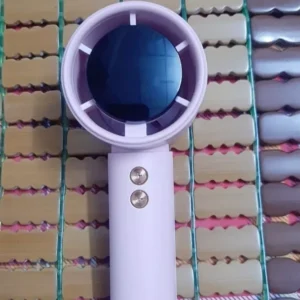 Quạt Cầm Tay Mini Sạc Pin, Cấp Độ Gió Mạnh Dung Lượng Pin 5000mAh Màn Hình Led Hiển Thị