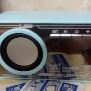 Đồng hồ báo thức GOOJODOQ Loa Bluetooth Màn hình rõ ràng & Báo động kép Phát lại âm thanh nổi linh hoạt