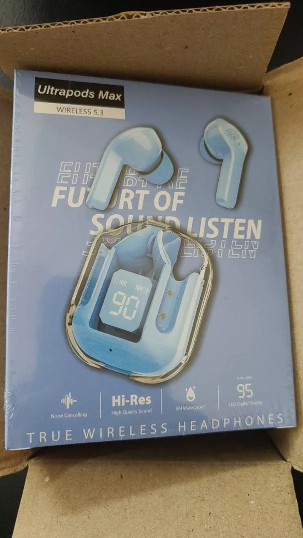 Tai nghe bluetooth KY8 Ultrapods Max cảm ứng, siêu nhỏ gọn, có mic đàm thoại, nghe nhạc cực hay - AUDIO365